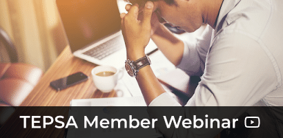 TEPSA Presents: Helping You and Your Team Deal with Stress
